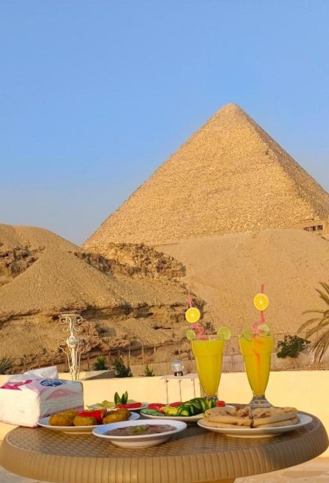 Hotel Pyramid View Gh Kafret el-Gabal Esterno foto