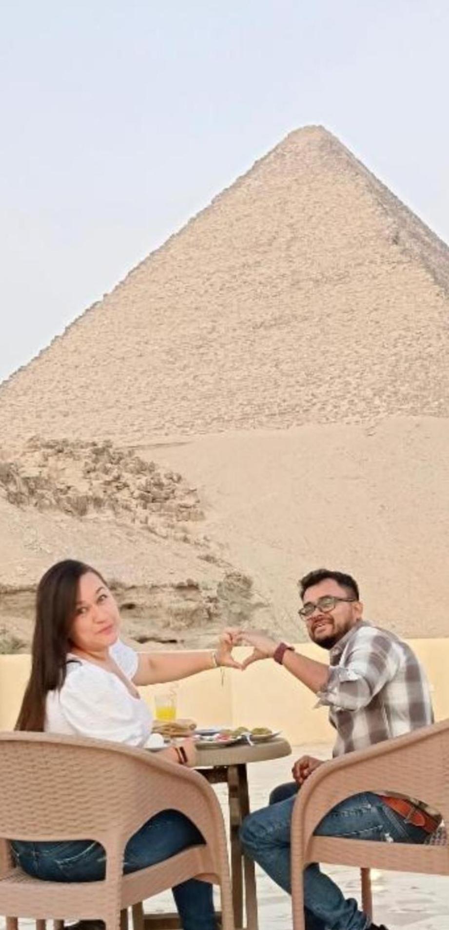 Hotel Pyramid View Gh Kafret el-Gabal Esterno foto